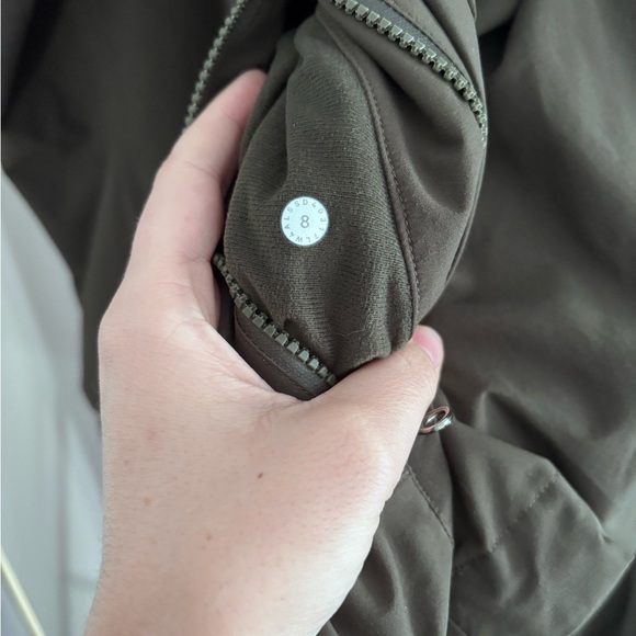 Lulu | Rise and Shine Jacket in Dark Olive - Picture 7 of 9